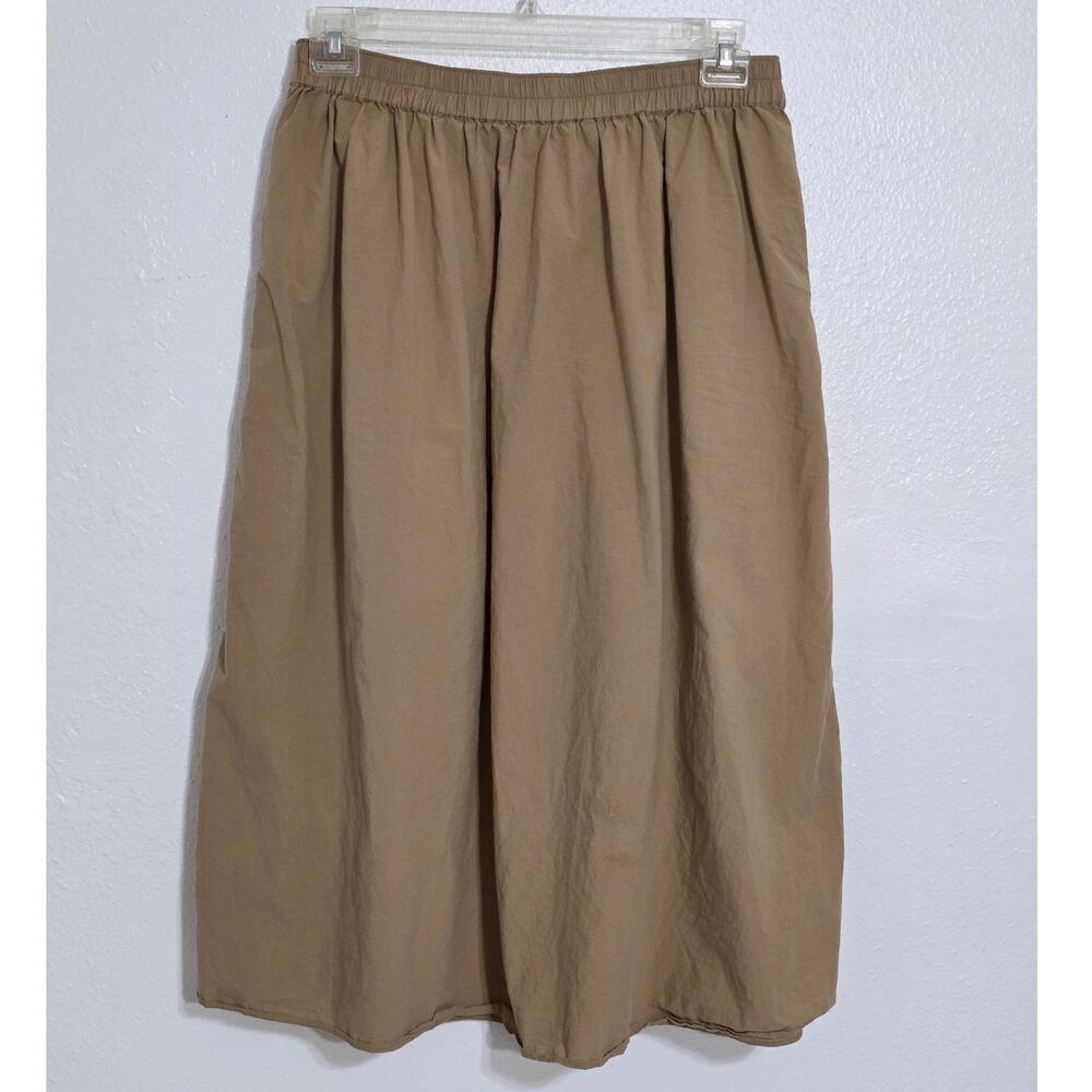 Madewell Tan Midi Skirt - Picture 3 of 9
